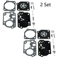 2X Carburetor Repair Kit for Poulan BVM210VS (C1U-W43, C1U-W45, RB-156)