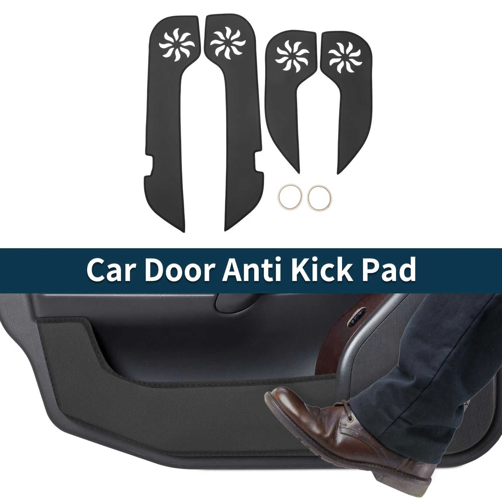 Set of 1 Car Door Anti Kick Pad Sticker Protector for Subaru Forester (2009–2012)