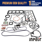 Full Overhaul Gasket Kit for Kubota V1405 (X-24) Tractor Engine