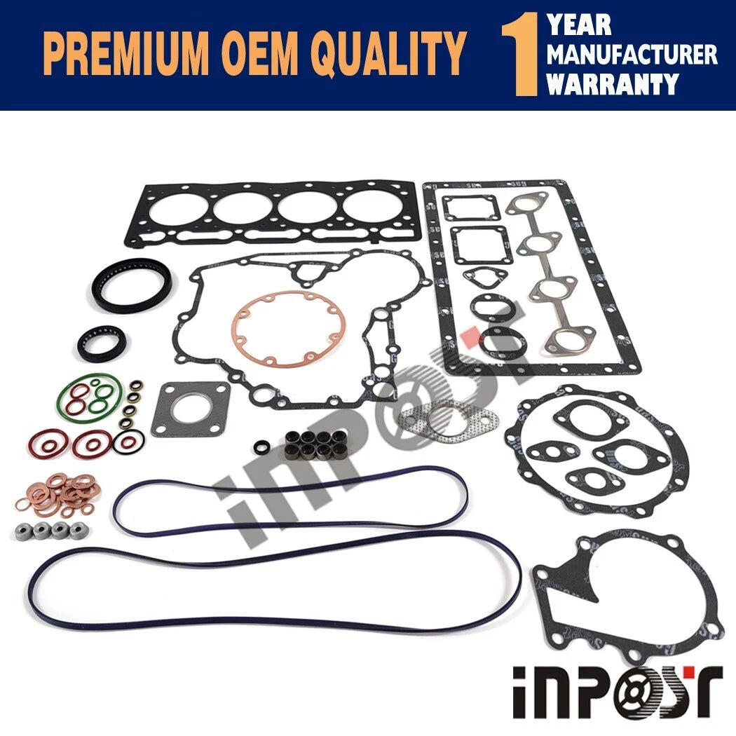Full Overhaul Gasket Kit for Kubota V1405 (X-24) Tractor Engine