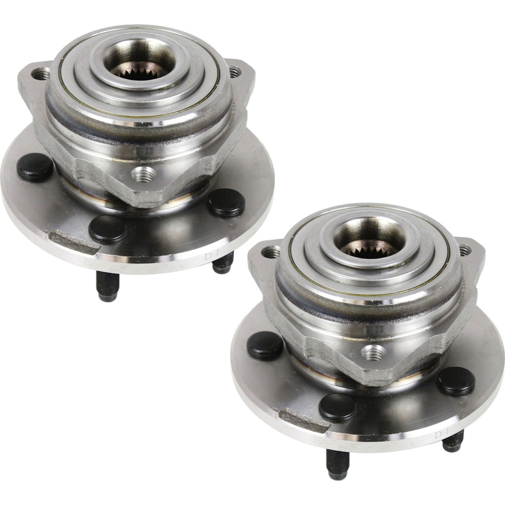 Wheel Hubs for Jeep Liberty (2002–2005) Front Left & Right with Bearing