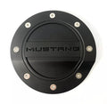 Matte Black Script Emblem Gas Fuel Door for 2015–2020 Ford Mustang