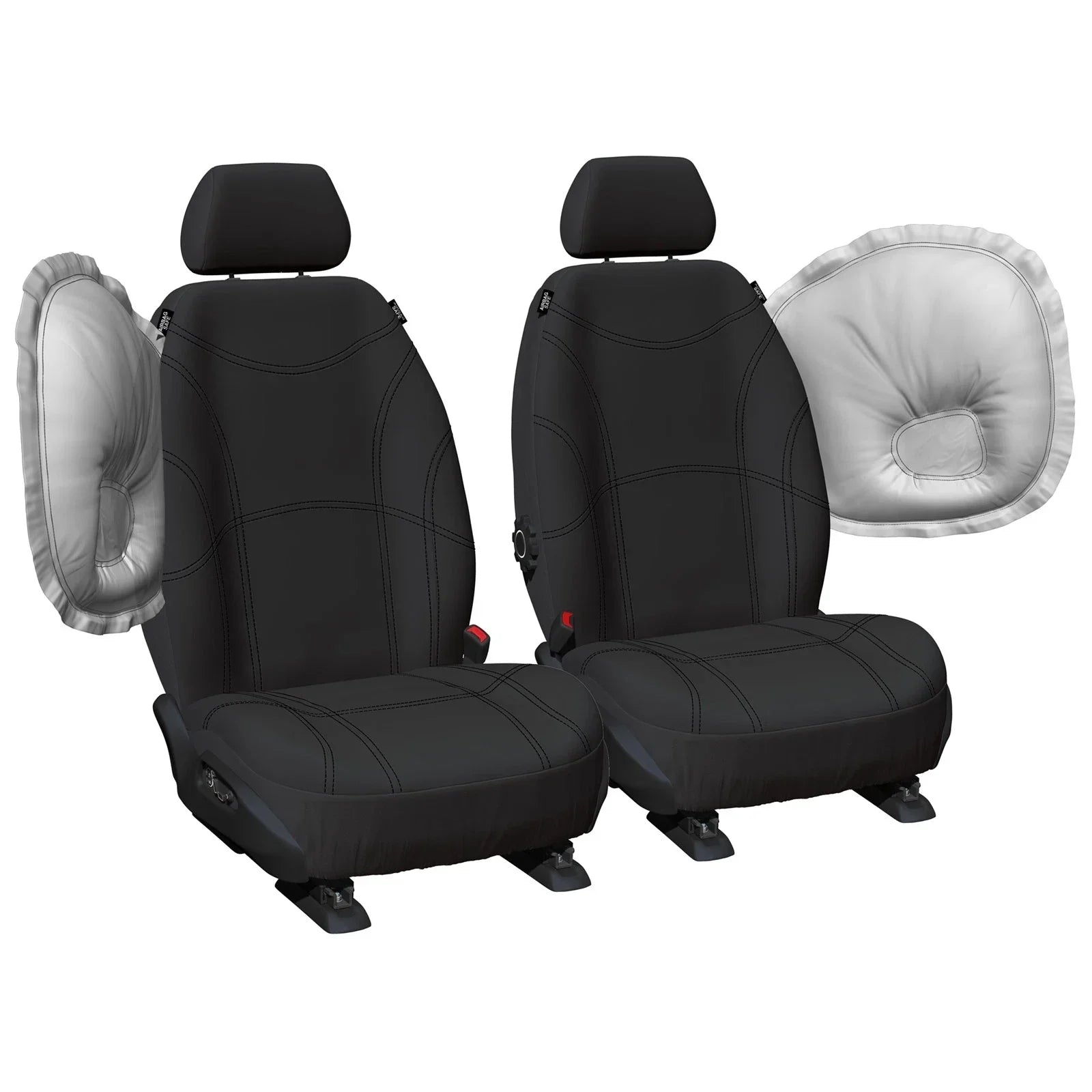 Custom Fit Neoprene Car Seat Covers for Toyota Hilux GUN122 GUN123 (2015-2019)