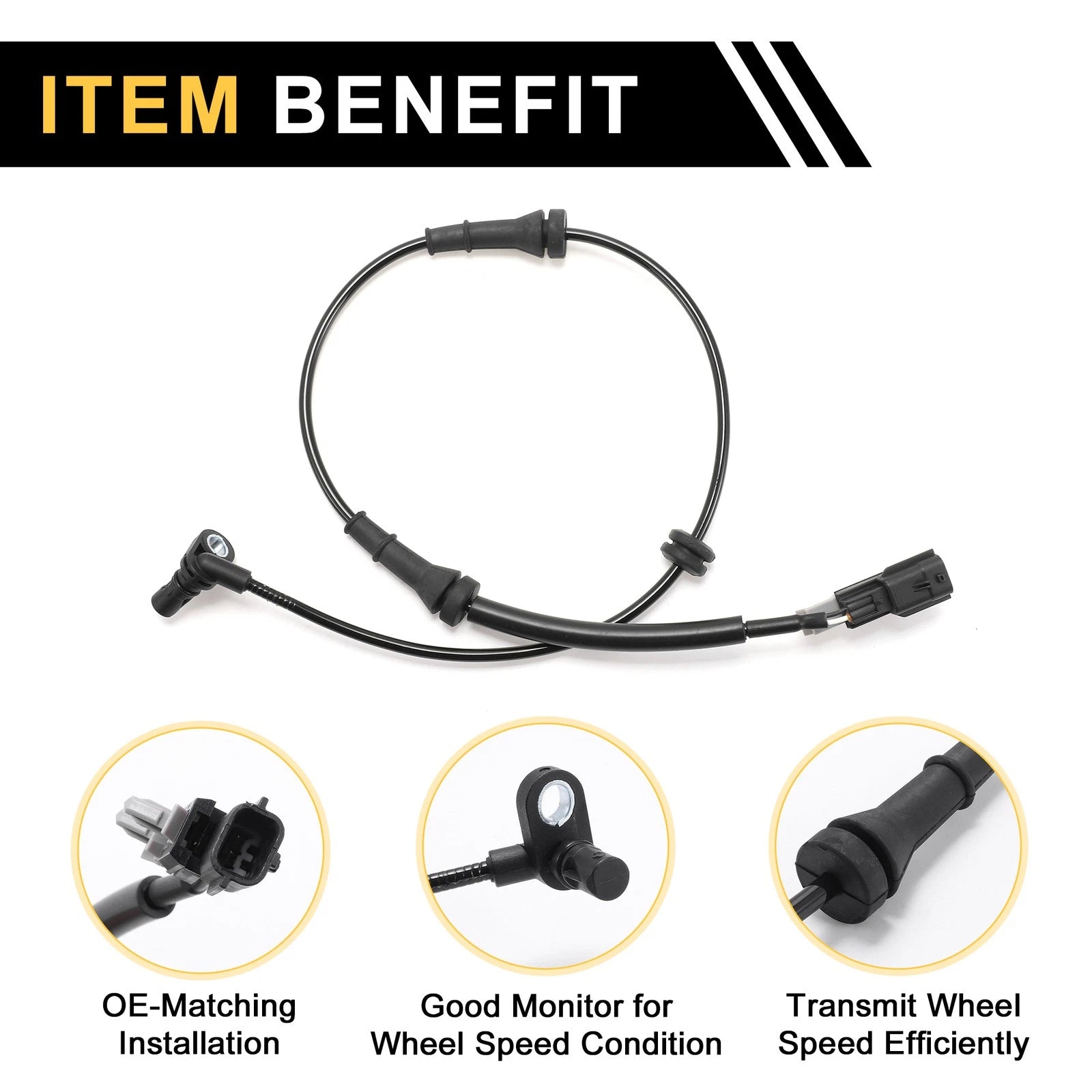 ABS Wheel Speed Sensor No. 479104JA0A for Nissan Navara NP300 (2014–2024)