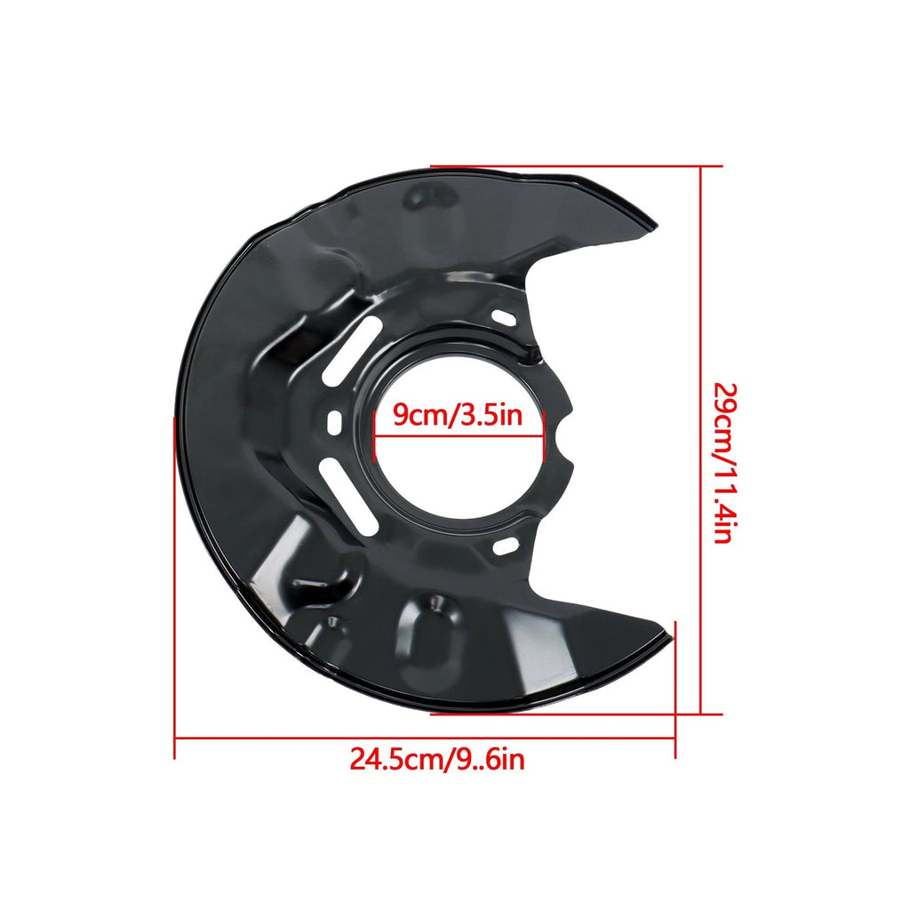 Set of 2 Front Brake Dust Shields for Scion tC Toyota Corolla Matrix (2005–2008)