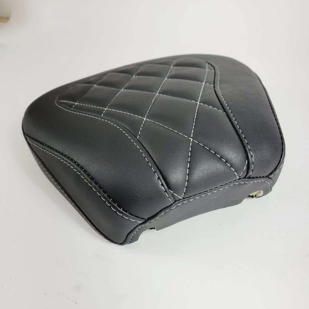 Wide Tripper Rear Solo Seat for Harley FLH FLT (Gun Metal Gray)