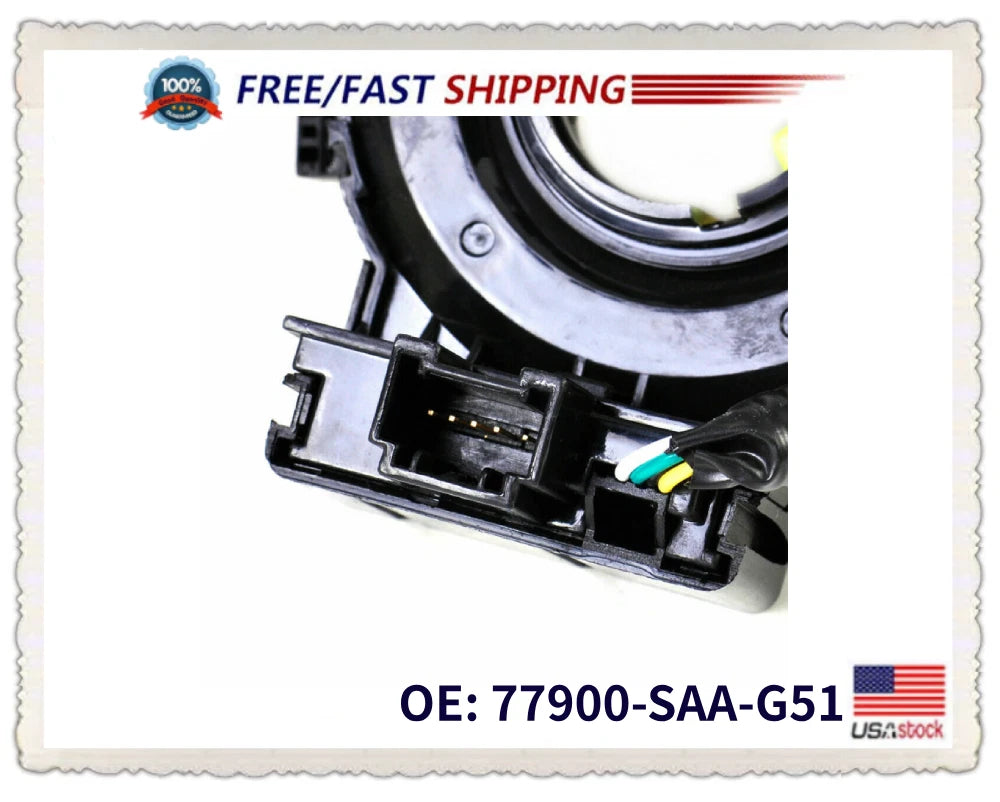 Spring Spiral Cable for Honda Fit (2006–2008) 77900-SAA-G51