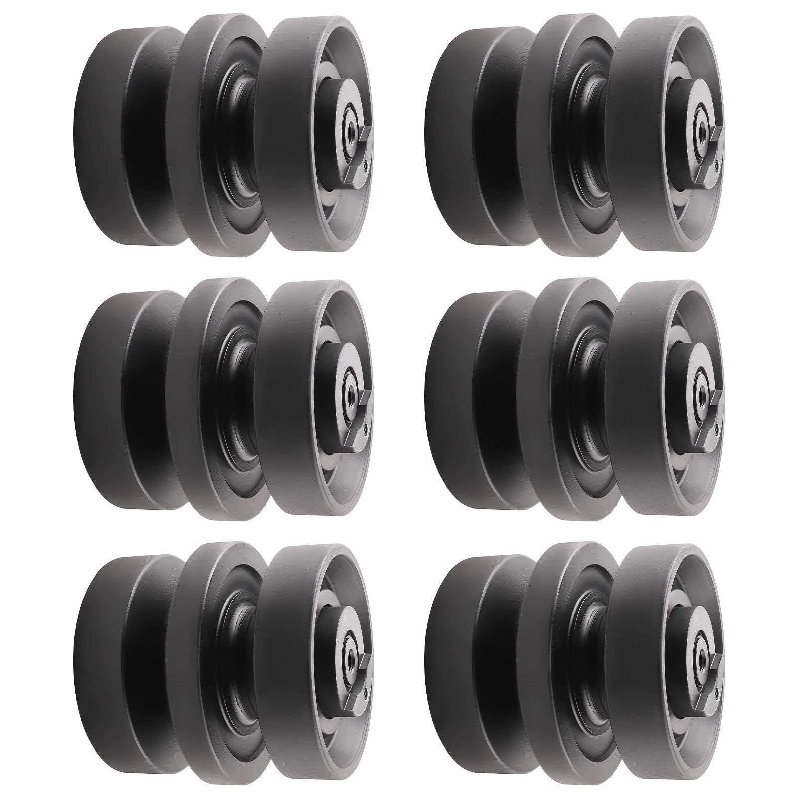 6X Bottom Roller for Kubota SVL65 SVL75 SVL90 SVL95 SVL97 (2015–2023)