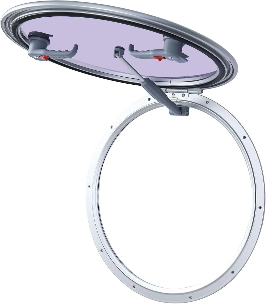 21.4 in Round Deck Hatch Porthole Window for Marine Boat