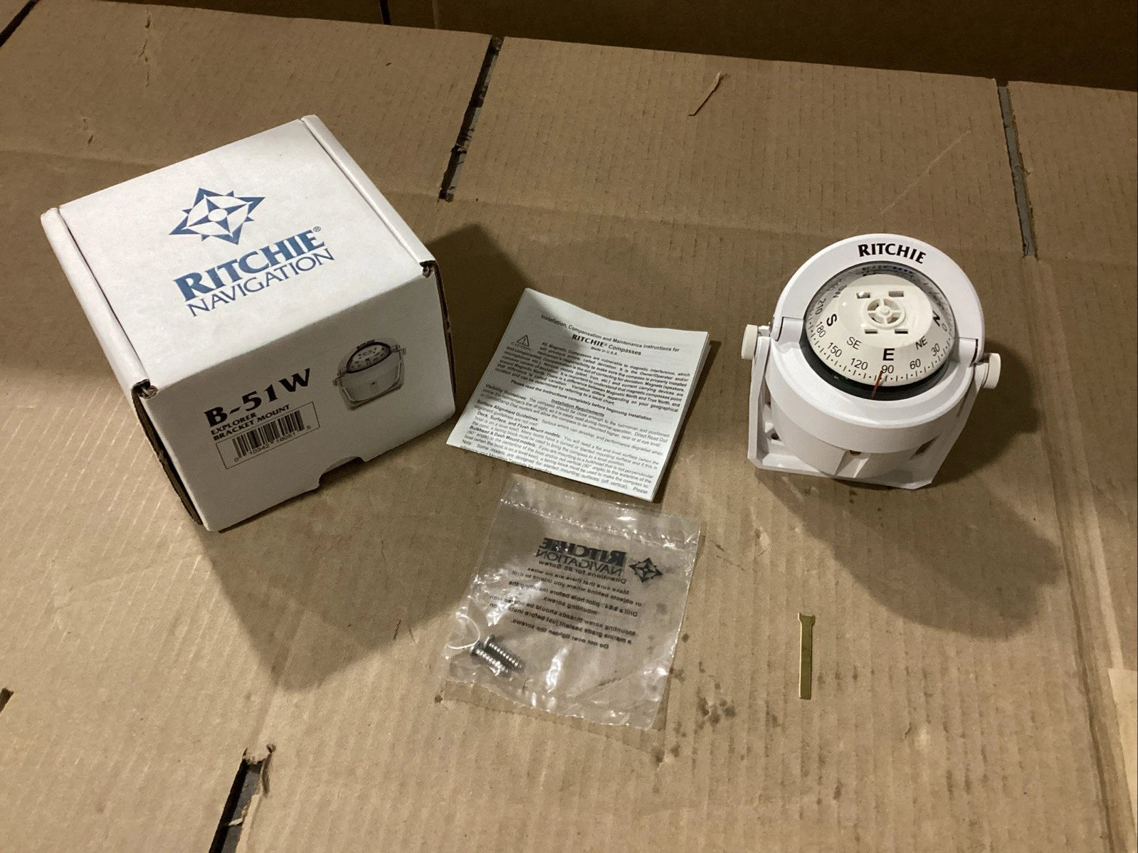 Ritchie Explorer B-51W Bracket Mount Compass for Ritchie Explorer (Open Box)