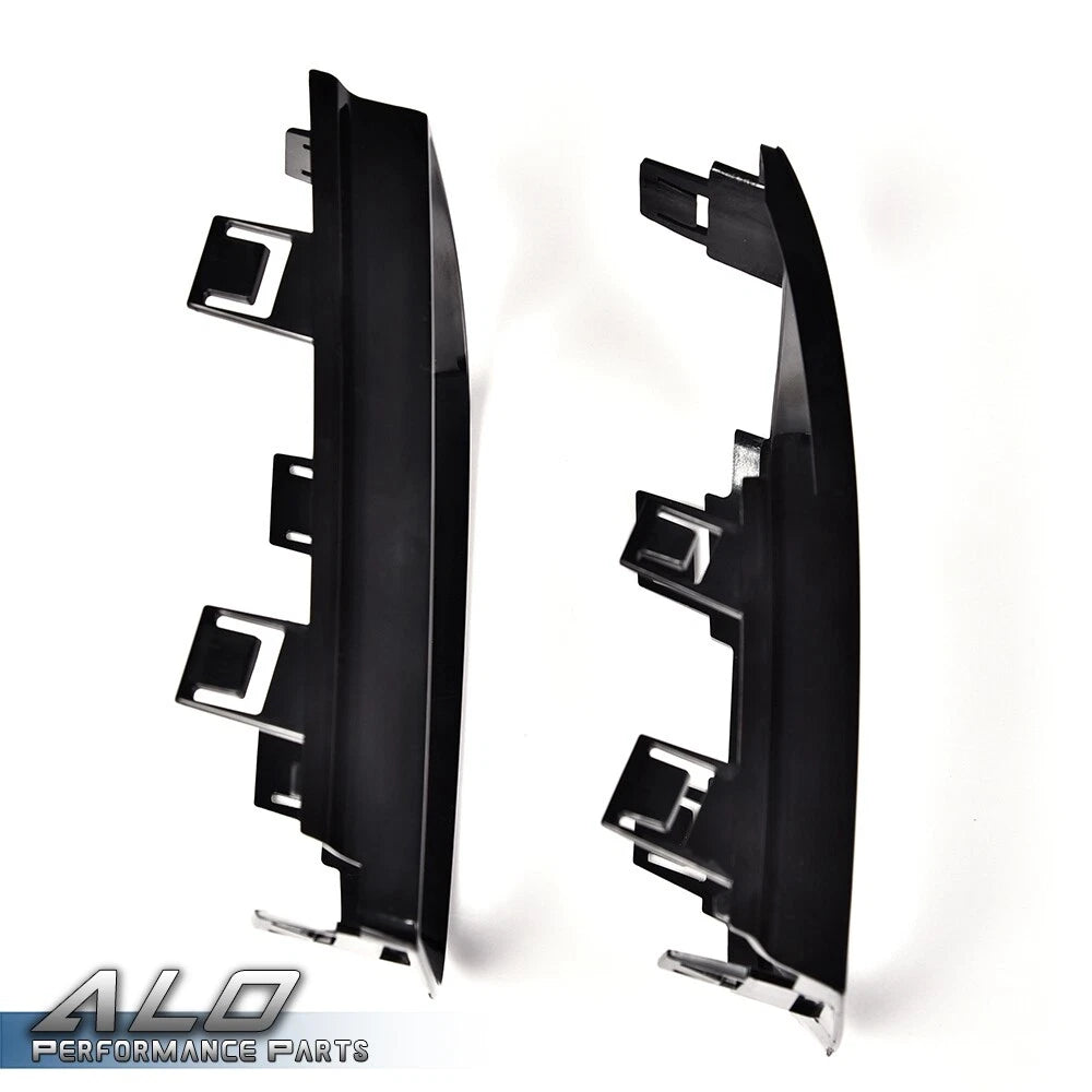 Set of 4 Black Tail Light Bezel Covers for Chevy Camaro (2010–2013)