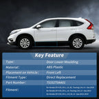 Front Left Door Lower Trim Garnish for Honda CR-V 2.4L (2012–2016) No.75332T0AA01