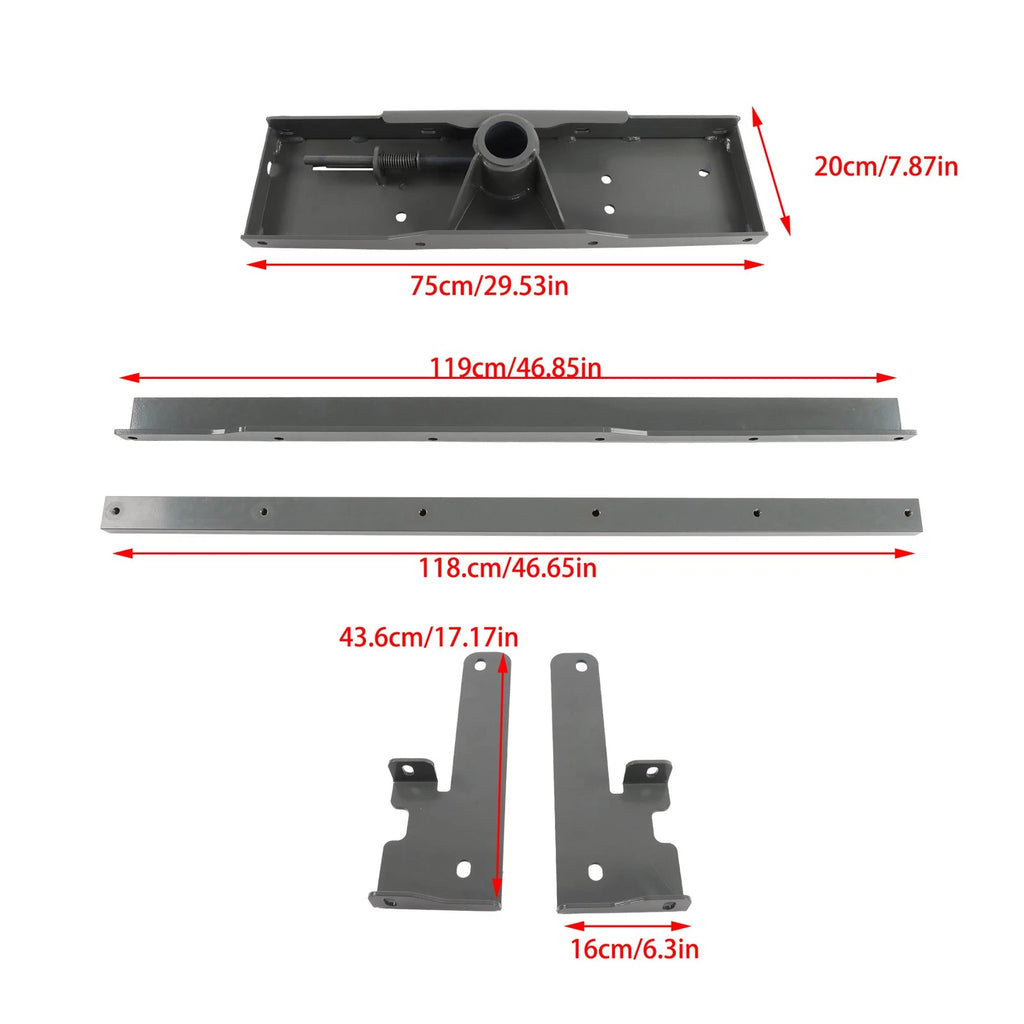 Gooseneck Hitch Prep Package for GMC Sierra 2500HD 3500HD (2016–2019)