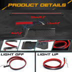 LED Rear Spoiler Lip Tail Brake Light Strip for Honda Civic (2016-2017)