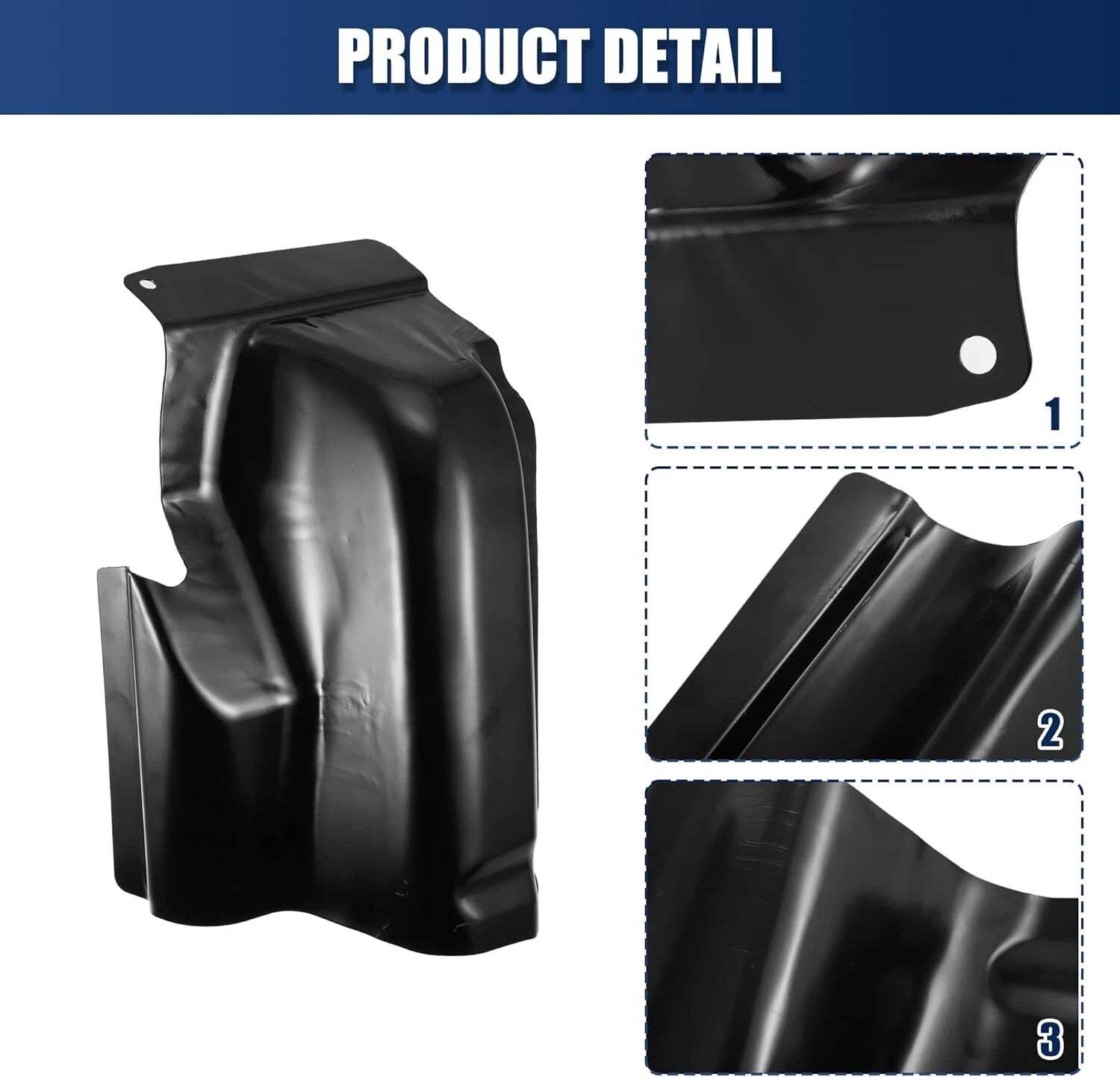 Pair of Steel Cab Corners for Ford F-150 4 Door Crew Cab (2009–2014)