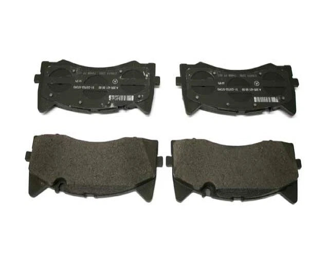 Set of 4 Front Disc Brake Pads for Mercedes-Benz (0004204700)
