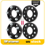 Set of 4 Wheel Adapters 5x4.5 to 5x4.75 for Ford Jeep to Chevy 5 Lug