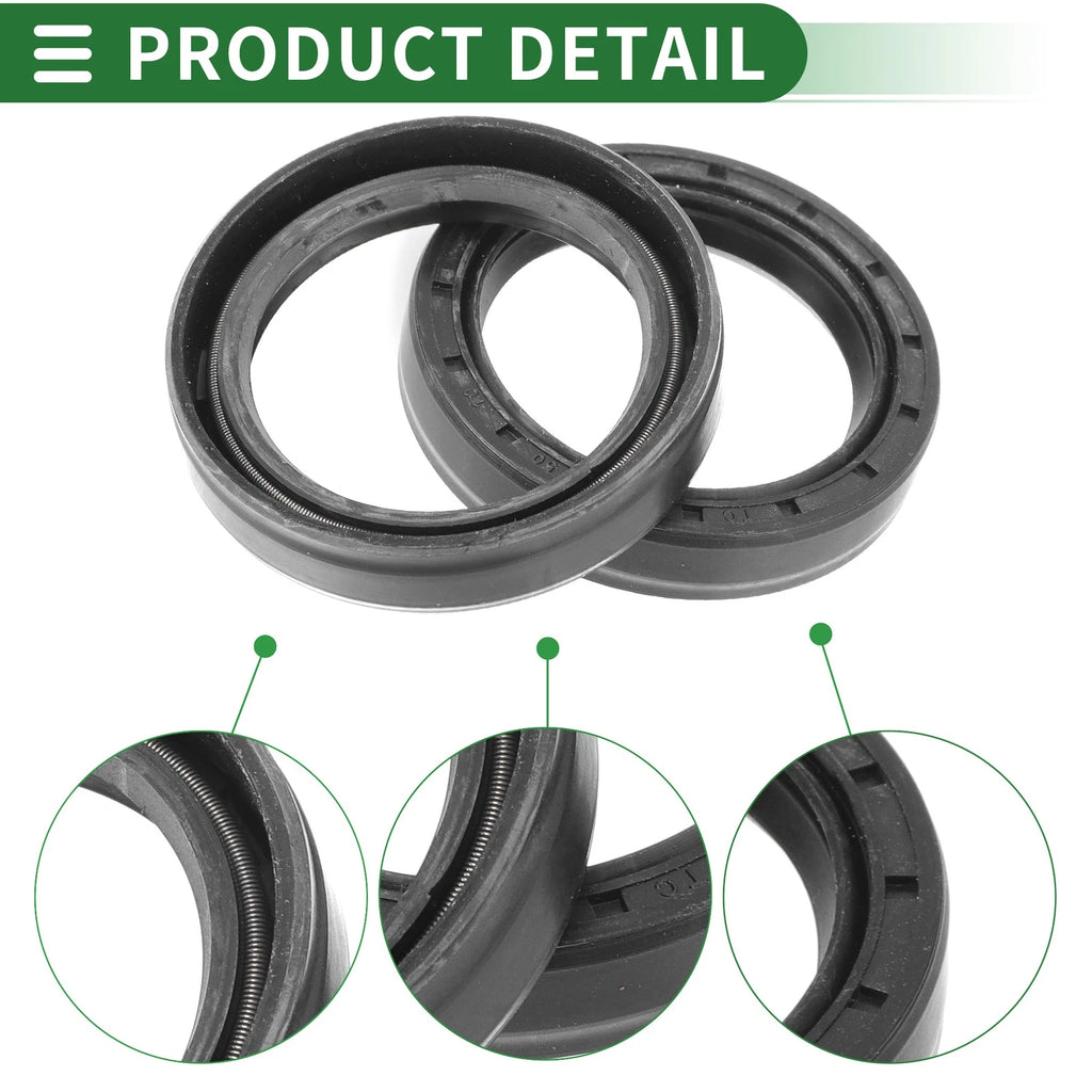 Set of 5 Oil Seal Rotary Shaft Seal NBR Rubber 38x50x10mm for Various Models