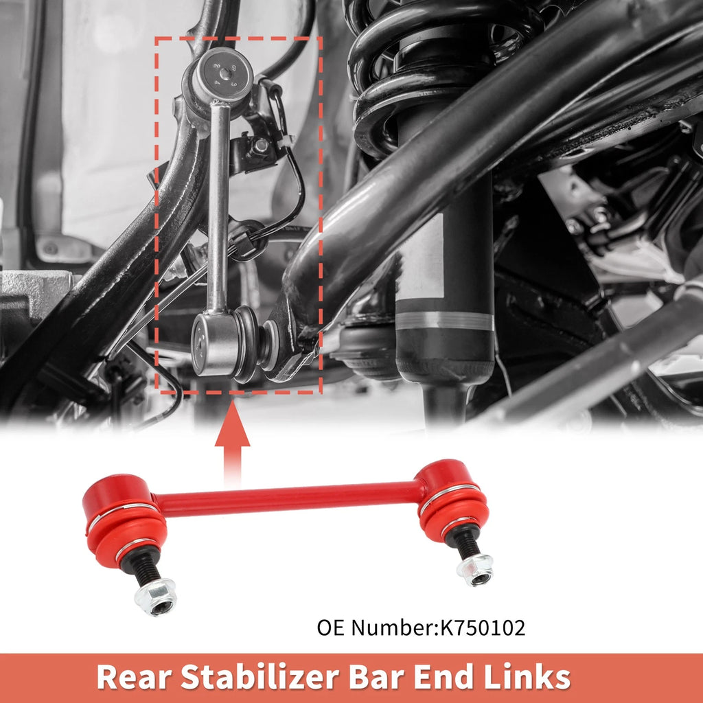 2pcs Rear Stabilizer Sway Bar Link for Hyundai Elantra (2007–2012) No.K750102