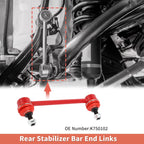 2pcs Rear Stabilizer Sway Bar Link for Hyundai Elantra (2007–2012) No.K750102