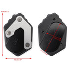 CNC Side Stand Extension Kickstand Enlarger Plate for BMW F750GS (2018–2019)