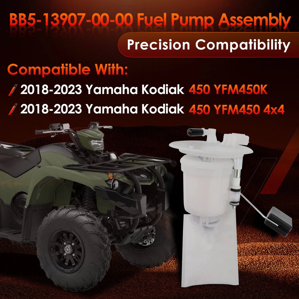 Fuel Pump Assembly BB5-13907-00 for Yamaha Kodiak 450 YFM450K (2018–2023)