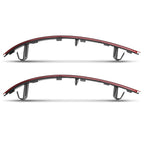Set of 2 Rear Bumper Reflectors for Volvo XC90 (2016–2024) 31468556 31468557 Red