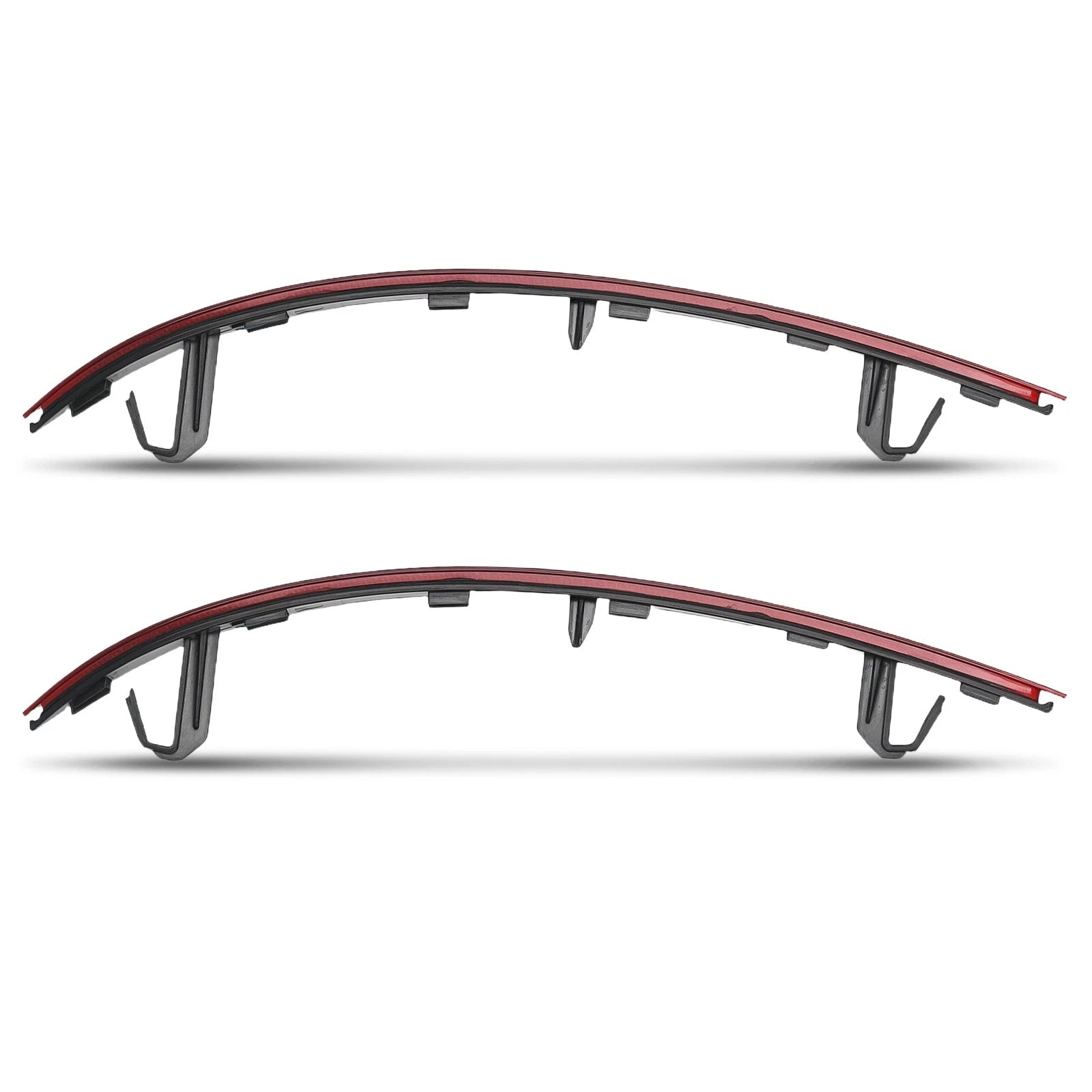 Set of 2 Rear Bumper Reflectors for Volvo XC90 (2016–2024) 31468556 31468557 Red