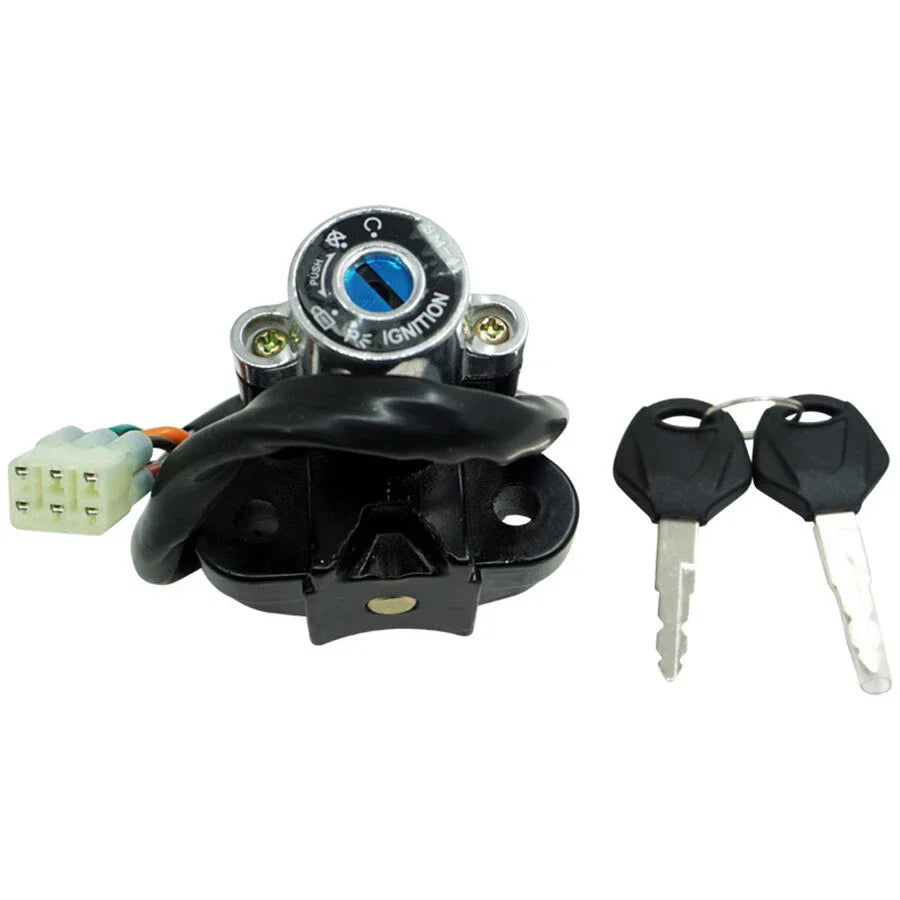Ignition Key Lock Switch Kit Motorcycle for Kawasaki Yamaha (2000-2023)