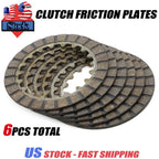 Clutch Friction Plates for Yamaha PW80 Y-Zinger 1983-2006, YFM80 2002-2008