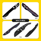 Set of 4 Gloss Black Door Handle Covers for Honda Civic (2016–2021)