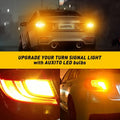 3157 3156 Amber LED Turn Signal Bulb for AUXITO (Canbus)