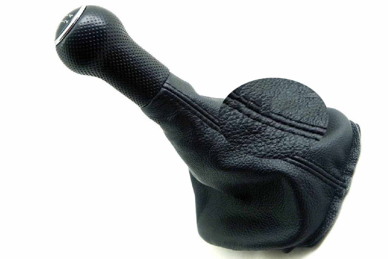 Manual Shift Boot Cover for VW Jetta Vento MK4 (1999–2004) Black Vinyl Leather