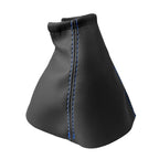Leather Manual Shift Boot for Chevrolet Sonic (2012–2016) Blue Stitch