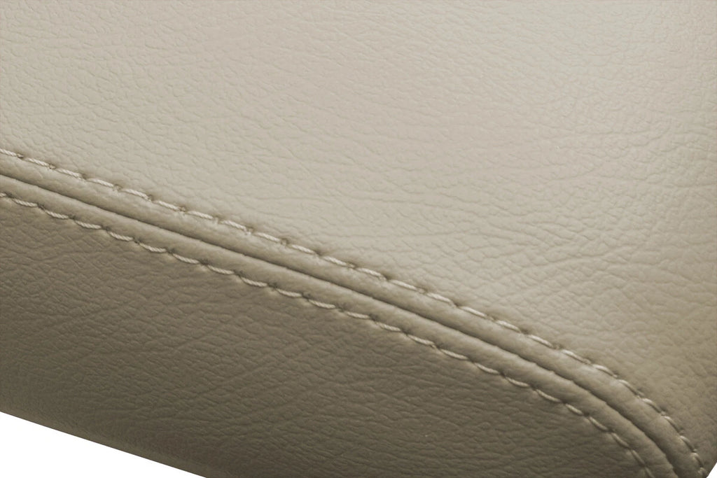 Leather Console Lid Pull Over Cover for Ford Escape (2001–2004) Beige