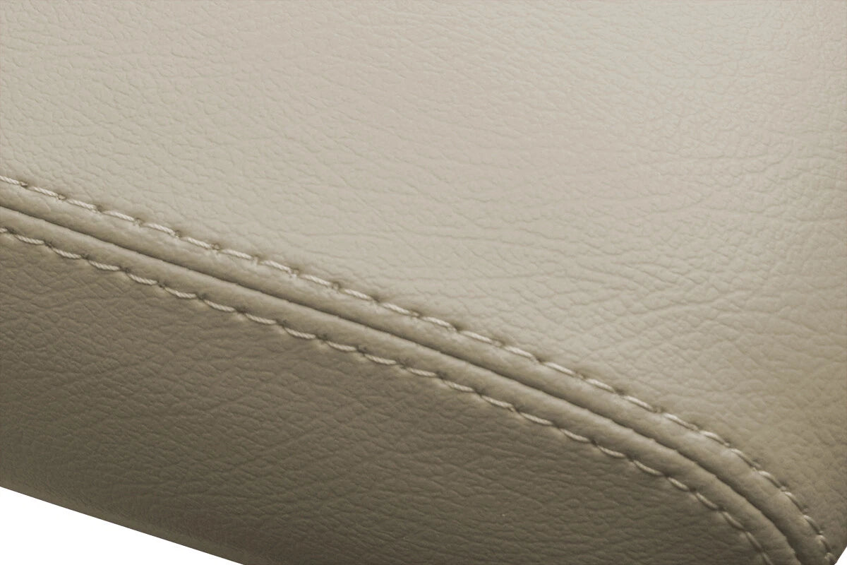 Leather Console Lid Pull Over Cover for Ford Escape (2001–2004) Beige