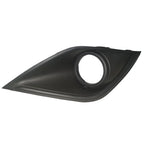 RH Front Bar Grille W/ Fog Light Mount Black for Mitsubishi