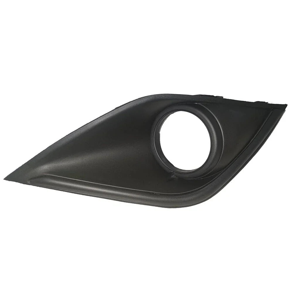 RH Front Bar Grille W/ Fog Light Mount Black for Mitsubishi