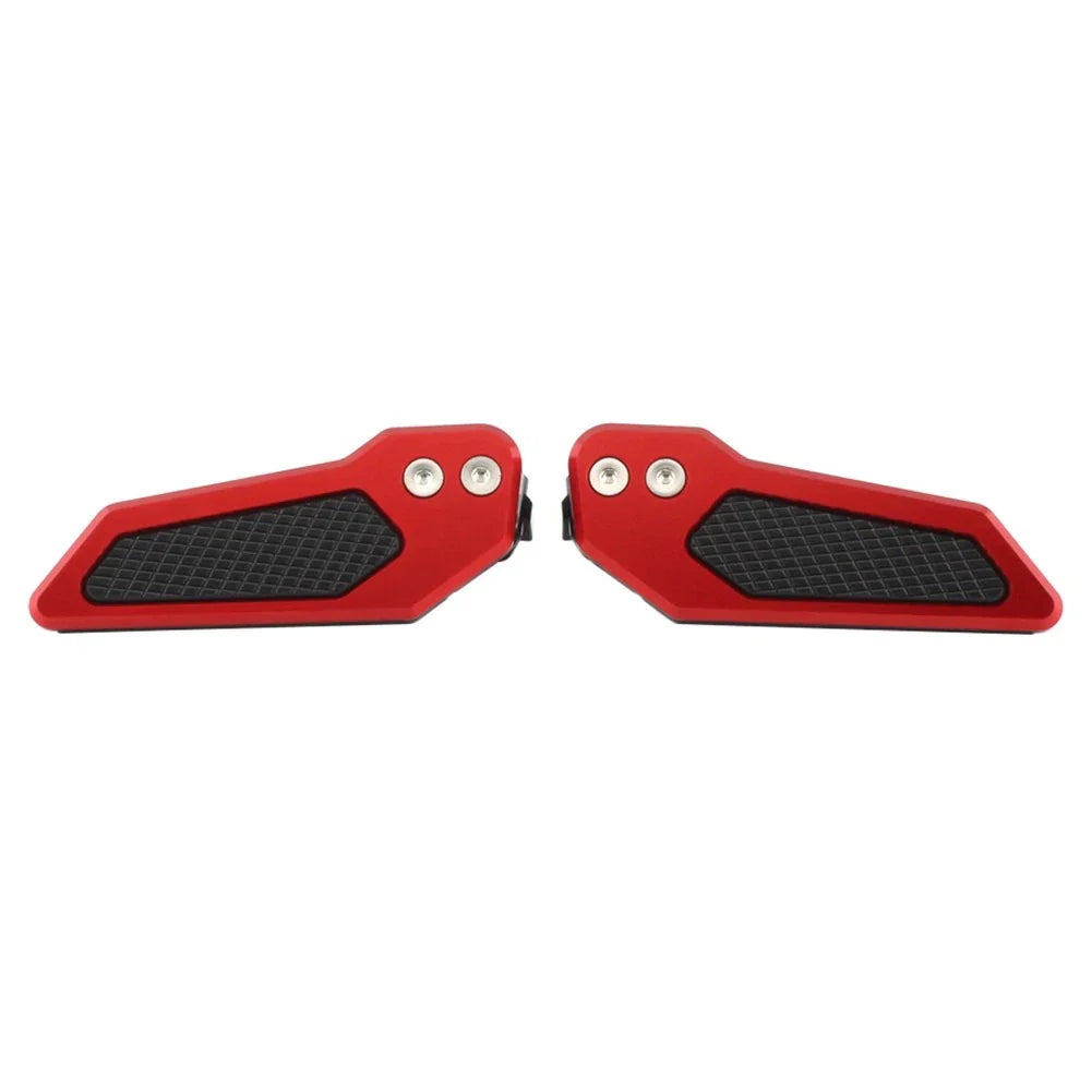 Red Rear Foot Pedal Footrests for Honda ADV 160 (2021-2023)
