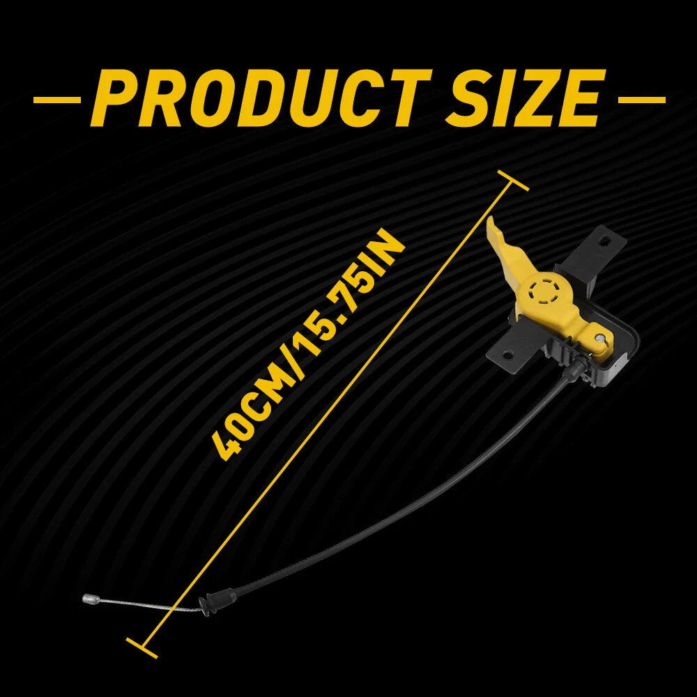 Hood Latch Release Cable for Ford Lincoln Escape MKC (2013–2018)