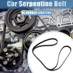Serpentine Belt for Mazda B3000 3.0L (2002–2003) No. 12637203 Rubber Black