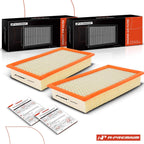 2X Engine Air Filter for Ford F-250 F-350 Super Duty (1999–2001)