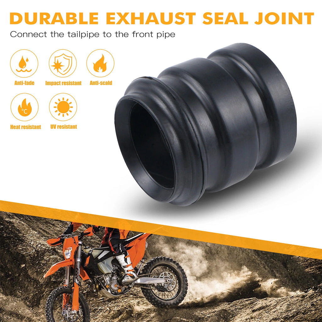 Tailpipe Rubber Joint Seal for KTM 250 300 SX XC XCW EXC MXC (1998–2016)