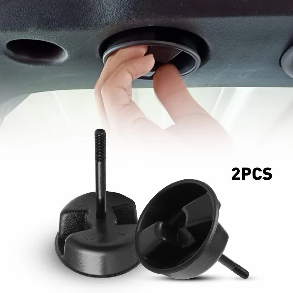 2Pcs Hardtop Targa Top Mounting Screw Knob for Jeep Wrangler JK (2007–2015)