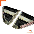 Chrome Side Vent Marker Light Cover for Mazda BT-50 Pickup Ute (12-19)
