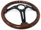6 Hole Slotted Steering Wheel Cover with Horn Button for Jeep Wrangler (2007–2018)