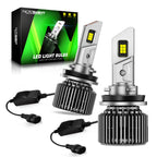 2x H11 H8 H9 LED Headlight Bulbs for NOVSIGHT (22000LM 100W 6500K)