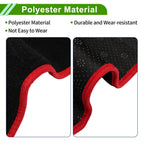 Dashboard Cover for Toyota Mark X 120 Series (2004–2009) Black Red Non-Slip