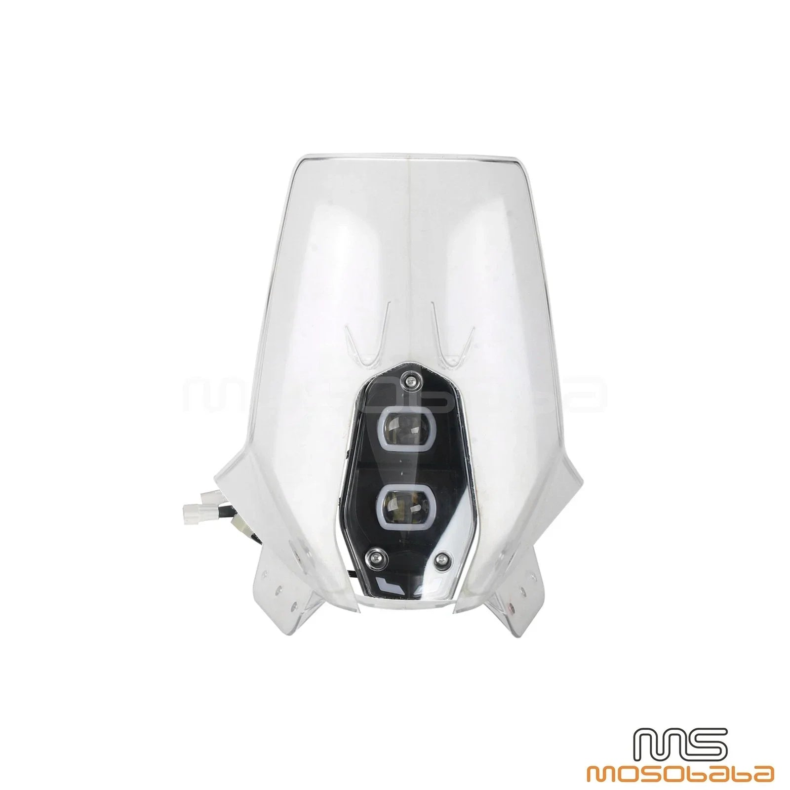 Windshield & LED Headlight for KTM 690 Enduro RALLY EXC BAJA (2019-2023)