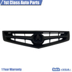 Front Bumper Grille for Acura TSX (2006–2008) Matte Black